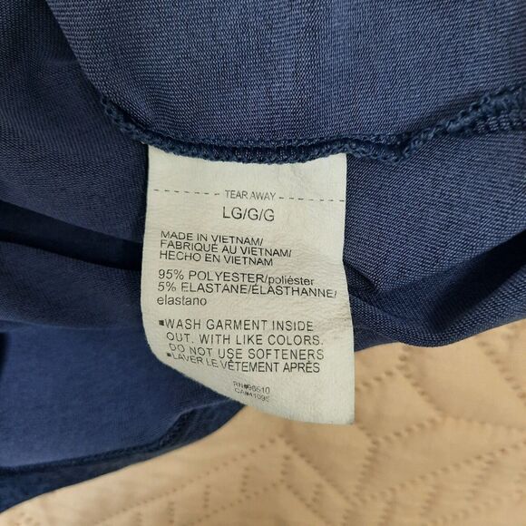 Set of 2 Under Armour Polo Shirt Navy Blue Auburn Tigers SEC Football Sz Large - Picture 4 of 12